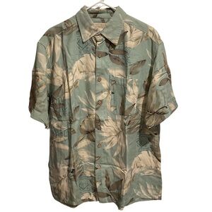 Island Republic Men’s Hawaiian Shirt Multicolor Short Sleeve